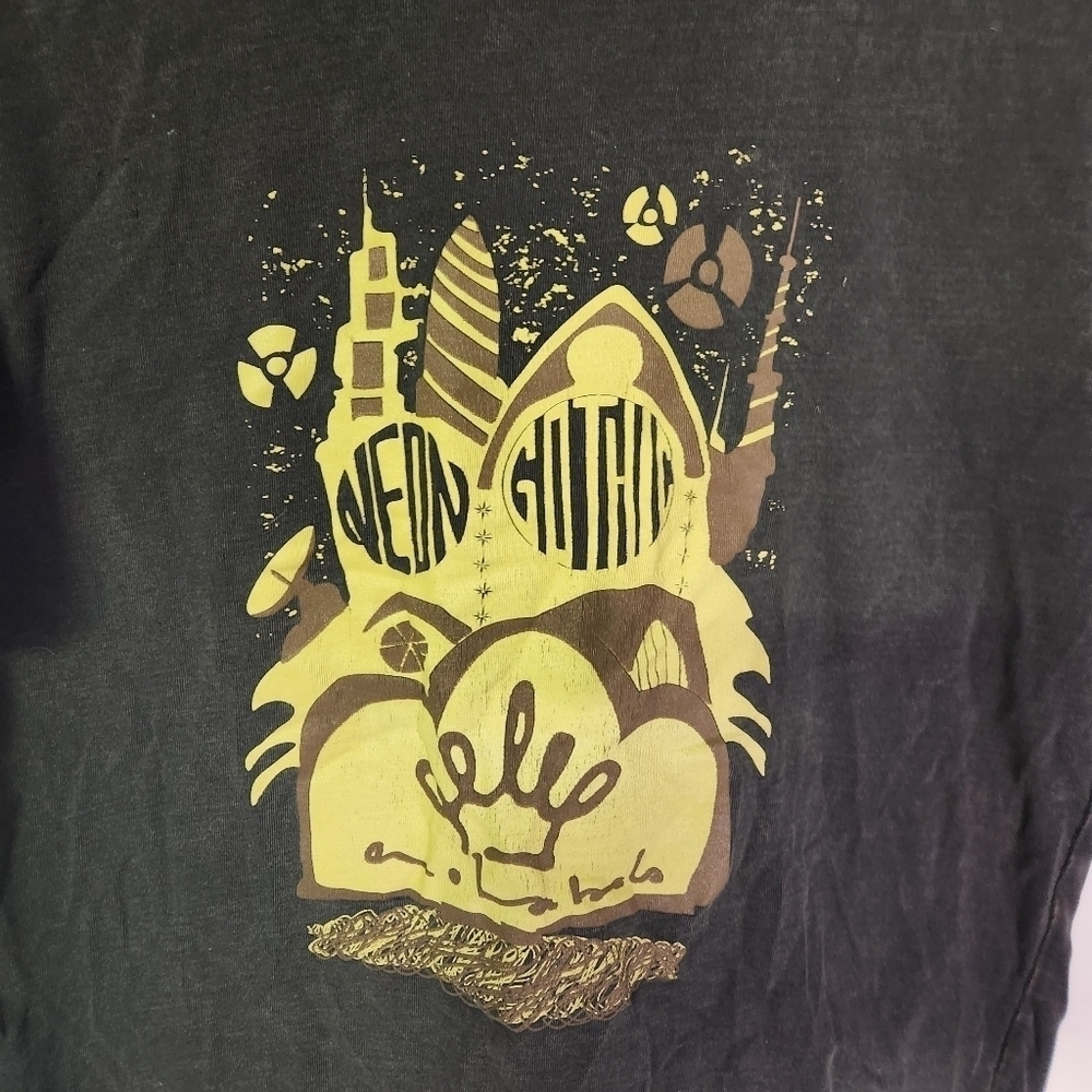 Vintage neon gothic 90's graphic tee